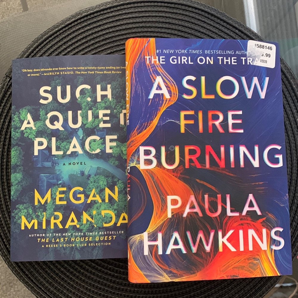 4 Thriller books